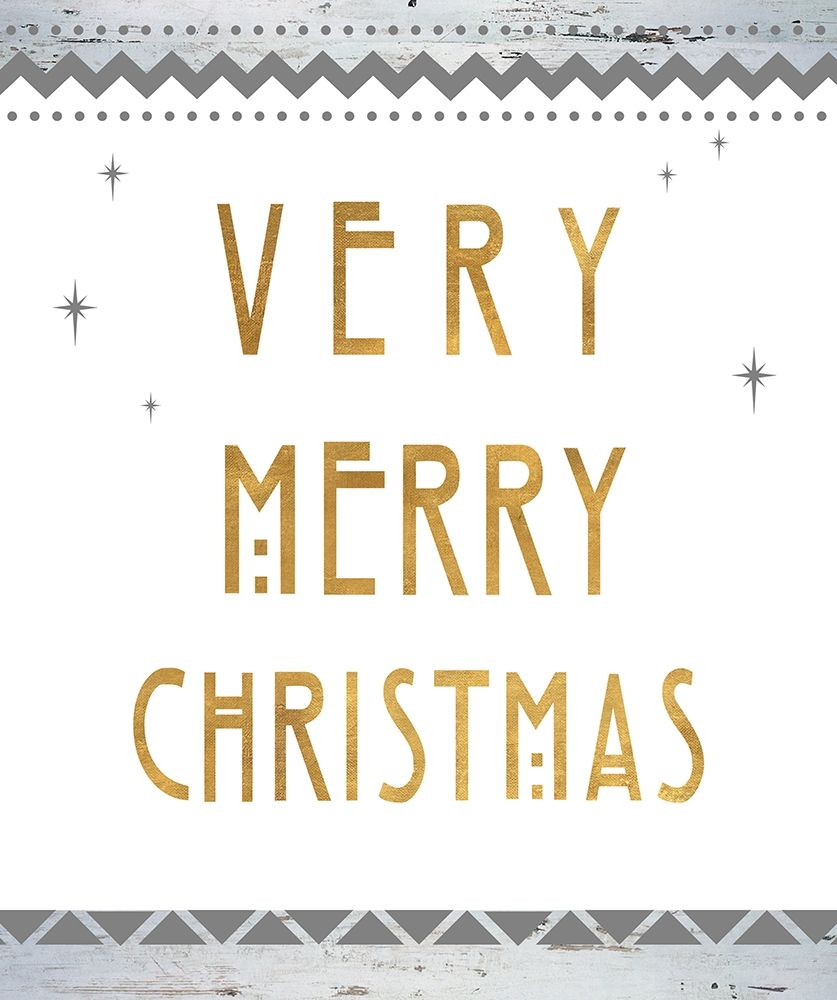 Very Merry Christmas art print by Anna Quach for $57.95 CAD