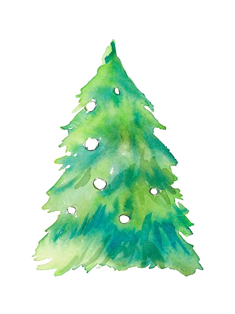 Xmas Tree II art print by Lanie Loreth for $57.95 CAD