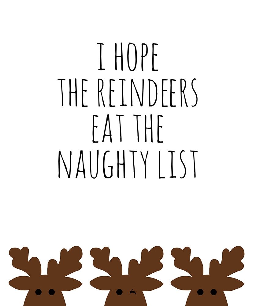 Naughty List art print by Anna Quach for $57.95 CAD
