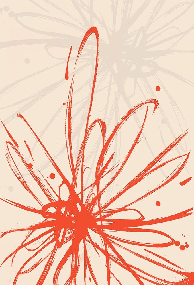 Mandarin Burst I art print by L. Hewitt for $57.95 CAD