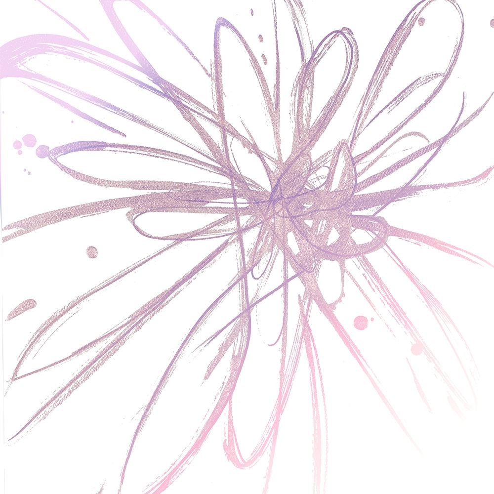 Pink Burst I art print by L. Hewitt for $57.95 CAD