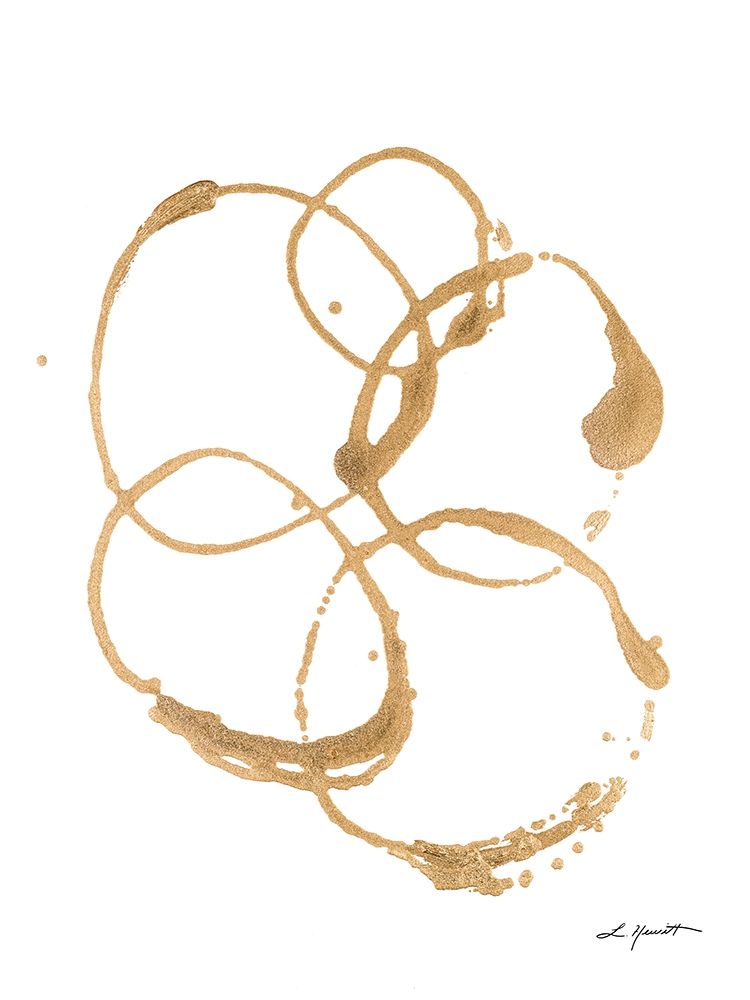Gold Dreams I art print by L. Hewitt for $57.95 CAD