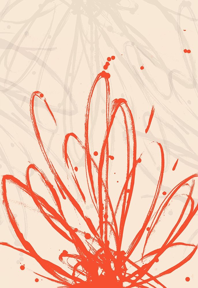 Mandarin Burst II art print by L. Hewitt for $57.95 CAD