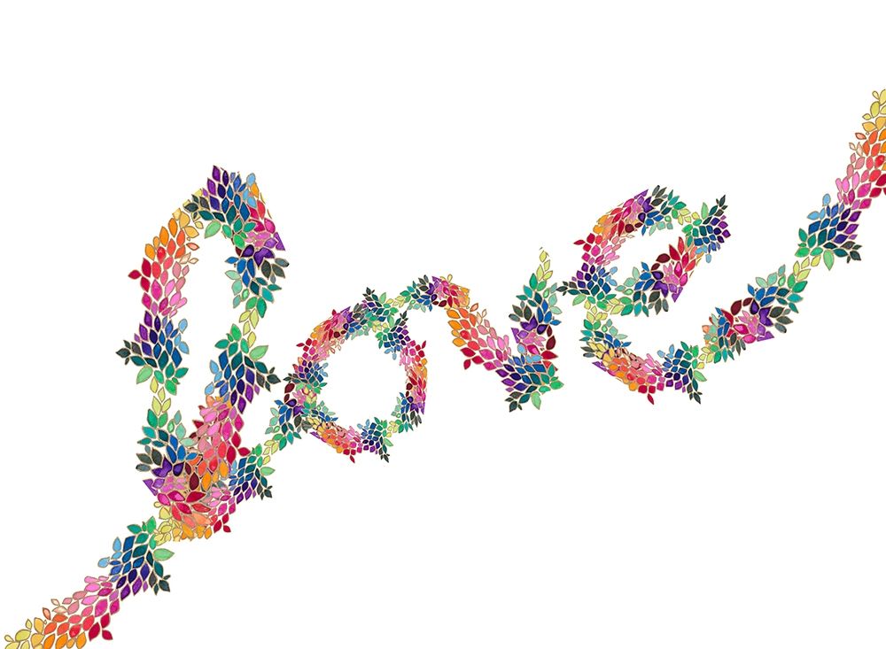 Floral Love art print by Nola James for $57.95 CAD
