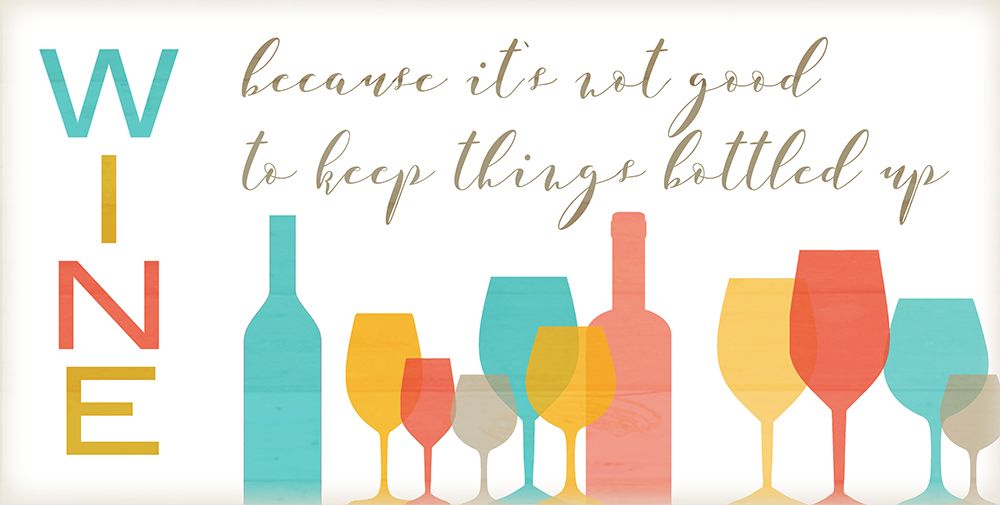 Not Good To Keep Things Bottled Up art print by Anna Quach for $57.95 CAD