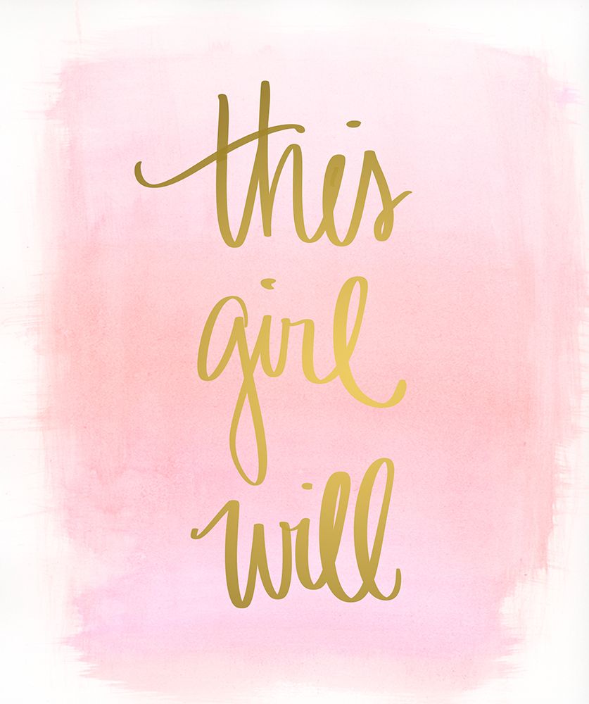 This Girl Will art print by Anna Quach for $57.95 CAD