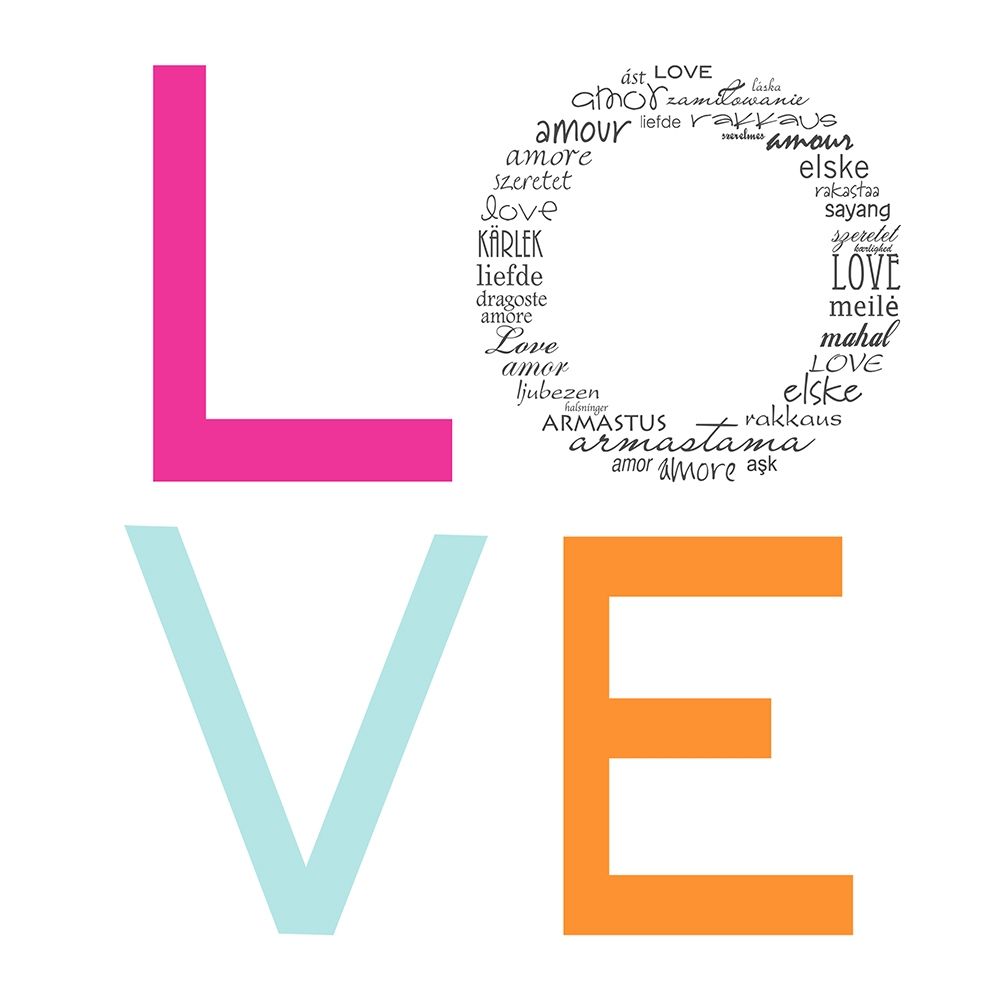 LOVE art print by Anna Quach for $57.95 CAD