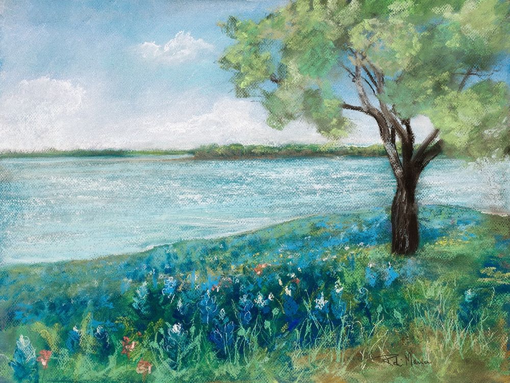 Green Fields II art print by Robin Maria for $57.95 CAD