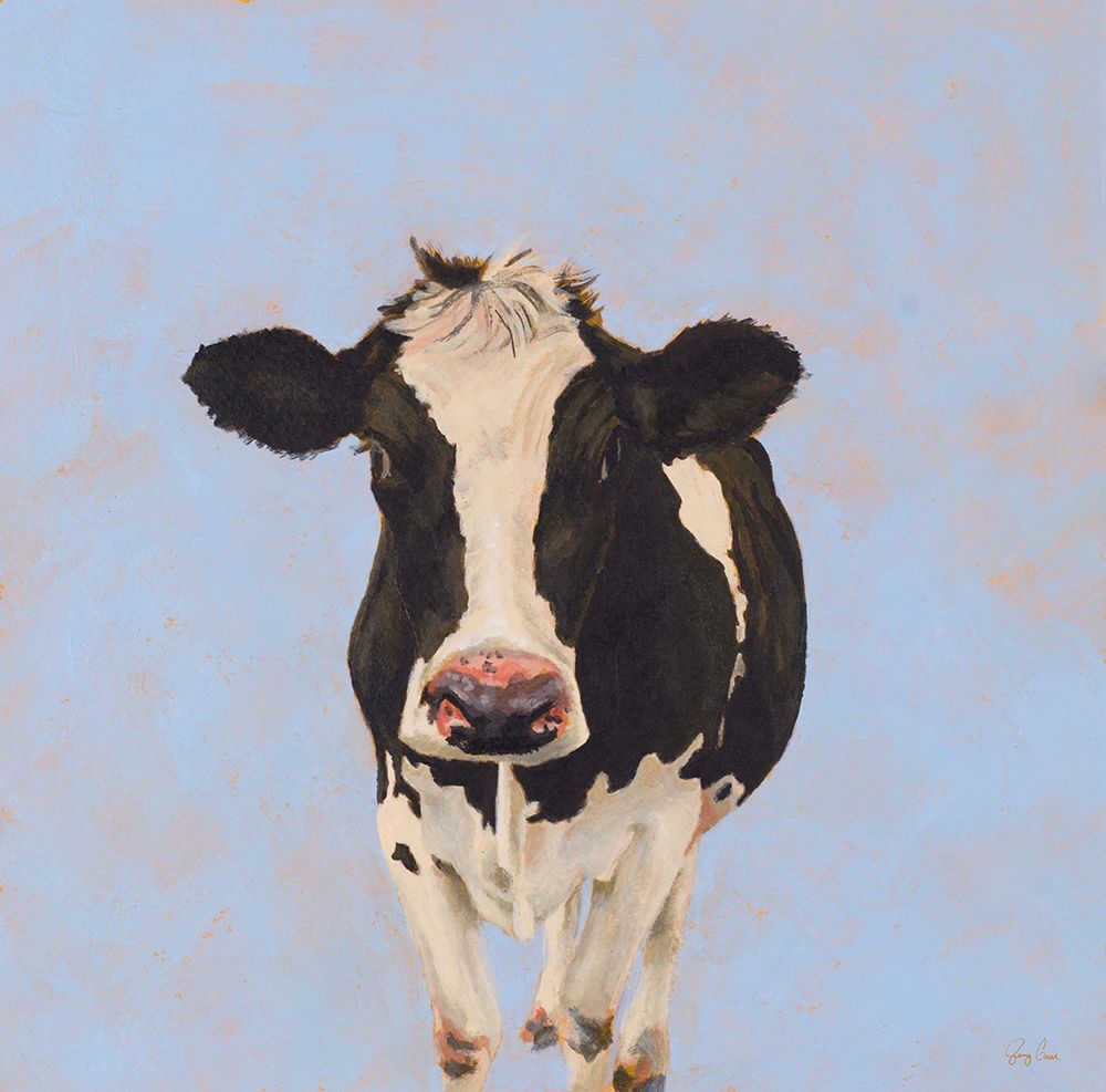 Onward Cow art print by Jenny Green for $57.95 CAD