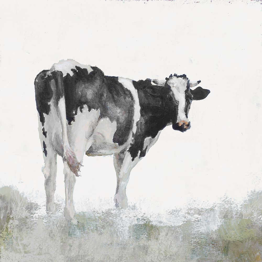 Posing Cow art print by Jenny Green for $57.95 CAD