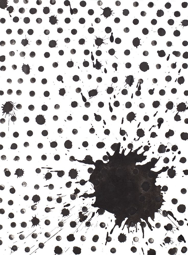 Splash with Dots art print by Patricia Pinto for $57.95 CAD