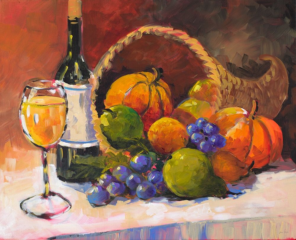 Candle Light Harvest II art print by Jane Slivka for $57.95 CAD