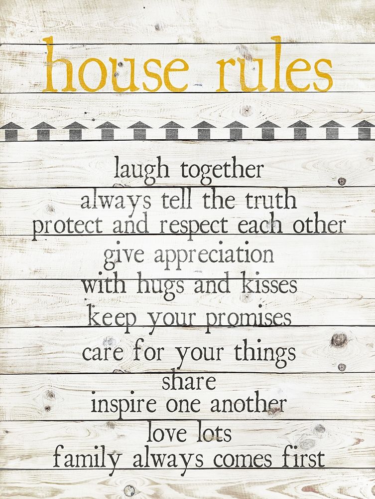 House Rules art print by Anna Quach for $57.95 CAD