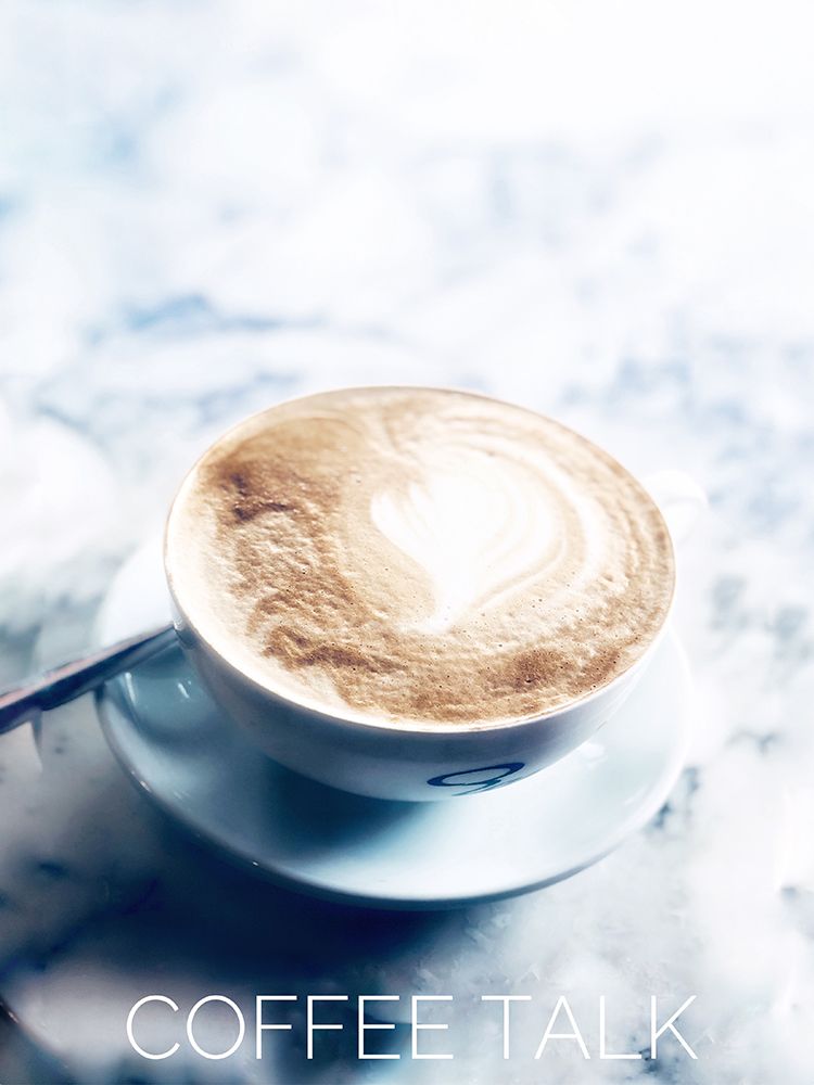 Coffee Talk art print by Acosta for $57.95 CAD