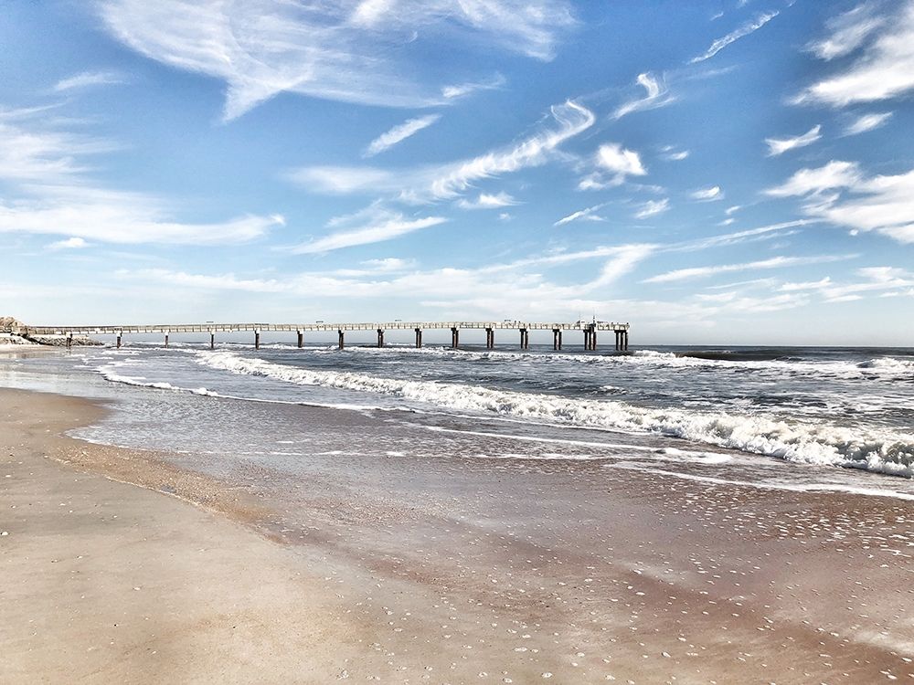 Coastal Dock art print by Acosta for $57.95 CAD