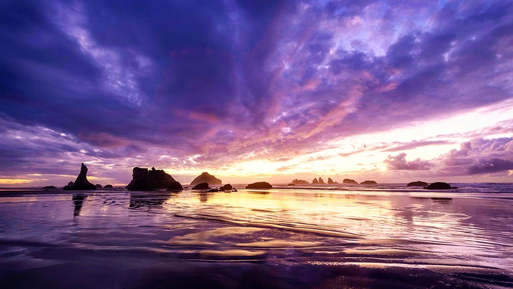 Violet Skies art print by Andy Amos for $57.95 CAD