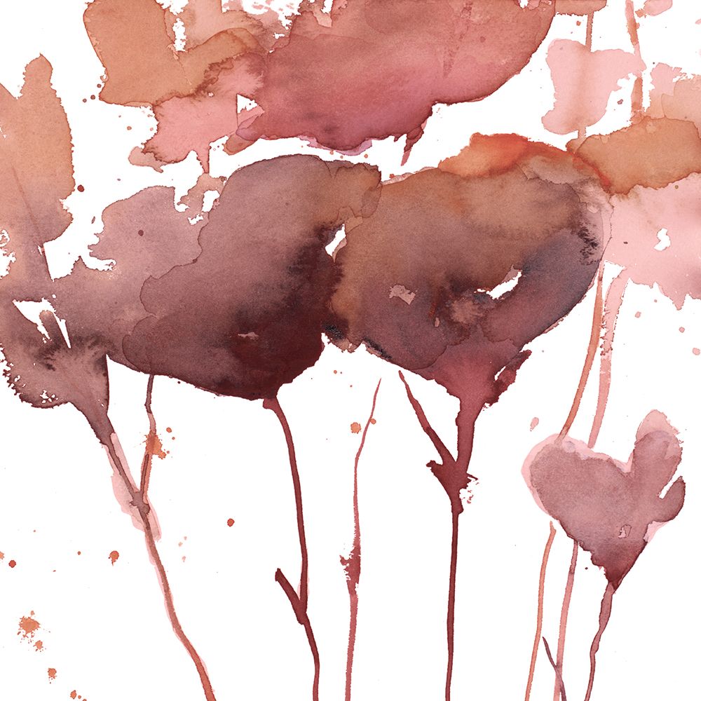 Warm Rainy Wildflowers I art print by Lanie Loreth for $57.95 CAD