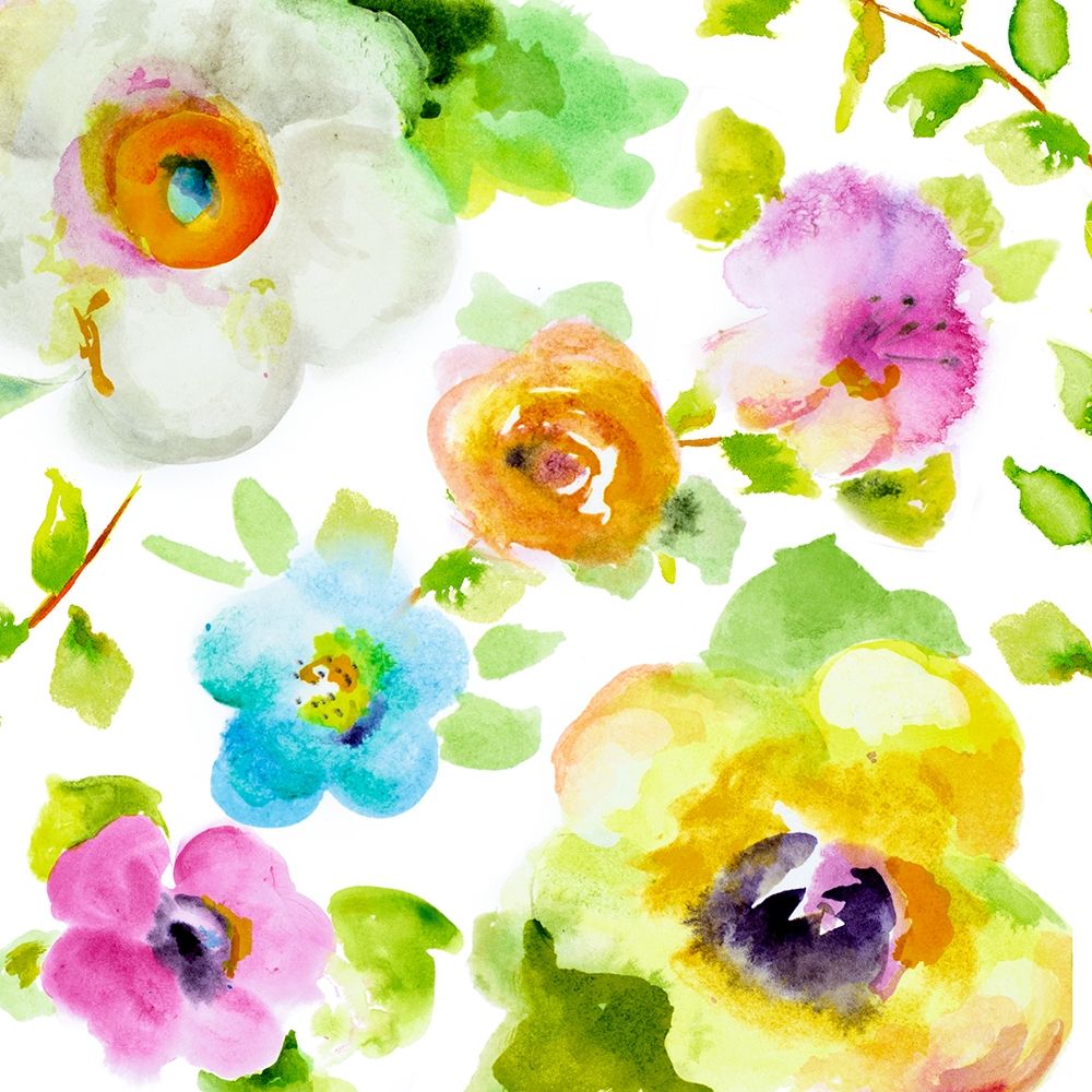 Rosy Vines II art print by Patricia Pinto for $57.95 CAD