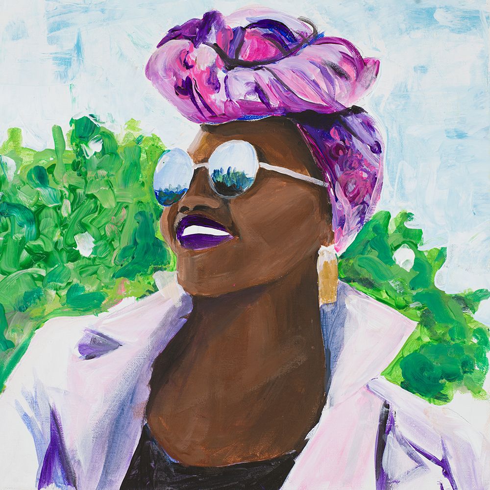 Lavendar Queen art print by Chelsea Goodrich for $57.95 CAD