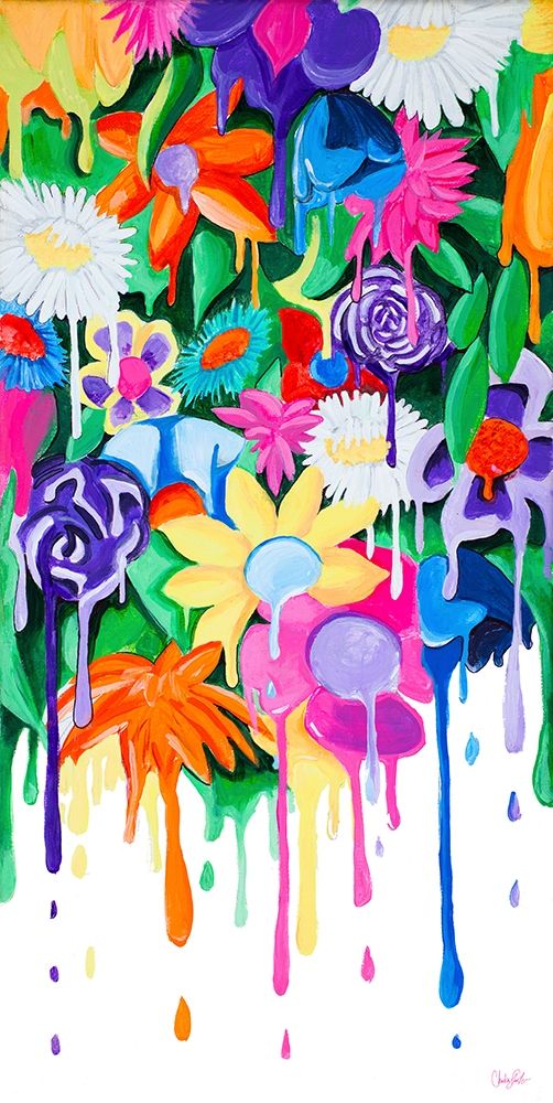 Garden Drips art print by Chelsea Goodrich for $57.95 CAD