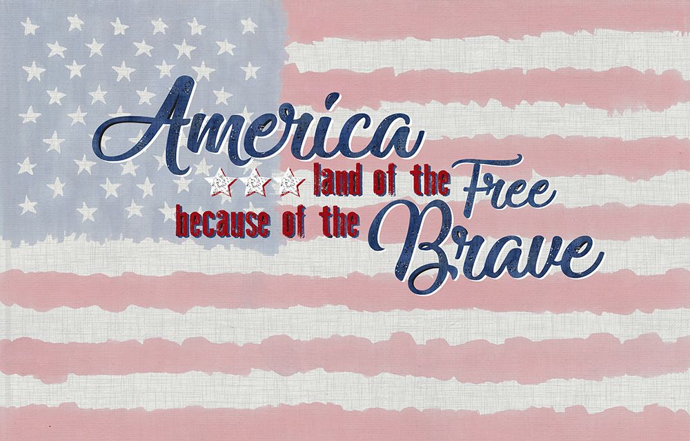 America The Free art print by Hugo Edwins for $57.95 CAD