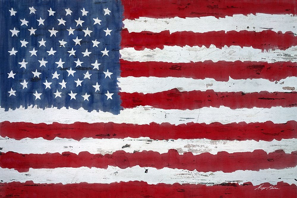 Old Glory art print by Hugo Edwins for $57.95 CAD