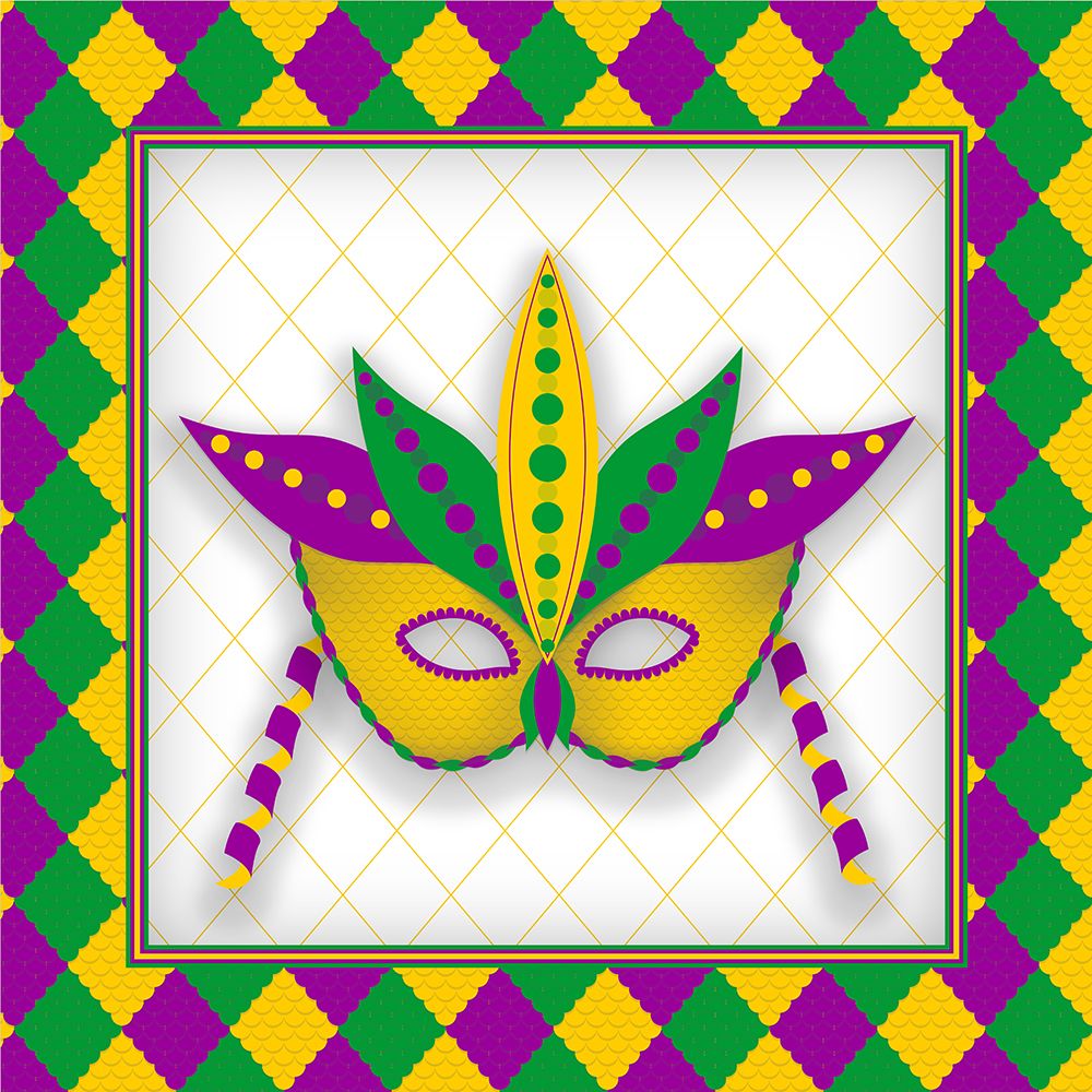 Mardi Gras Mask art print by SD Graphics Studio for $57.95 CAD