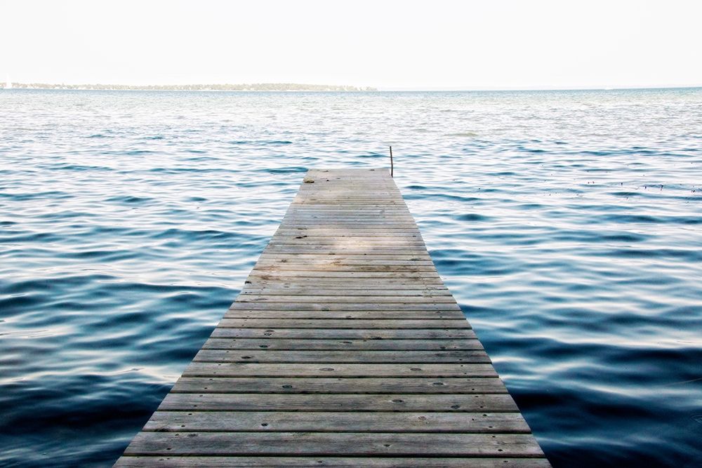 Lake Dock art print by Emily Navas for $57.95 CAD