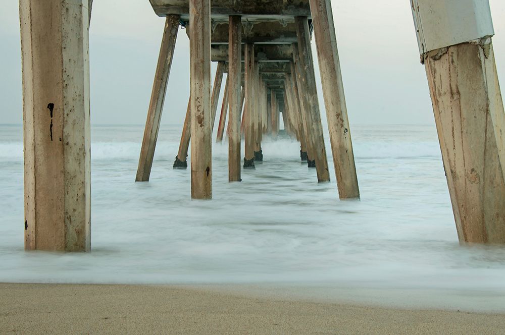 Evening Pacific Pier art print by Bill Carson Photography for $57.95 CAD