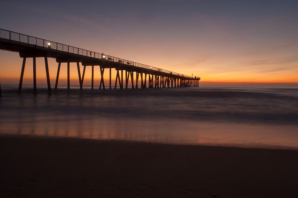 Sunset Pacific Pier II art print by Bill Carson Photography for $57.95 CAD