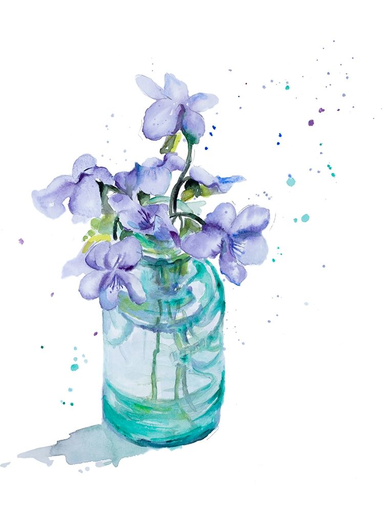 Fresh Little Flower II art print by Patricia Pinto for $57.95 CAD