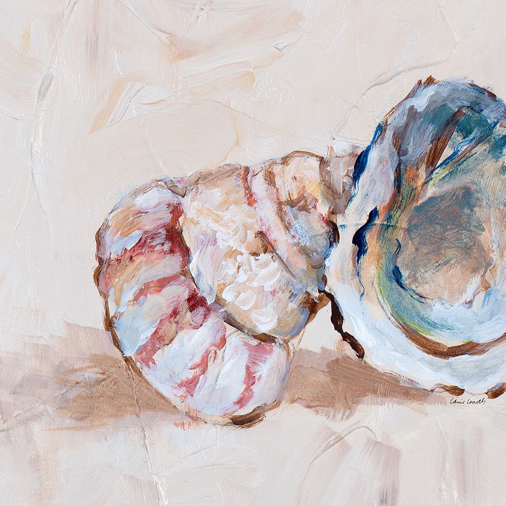 Neutral Sand Shells II art print by Lanie Loreth for $57.95 CAD