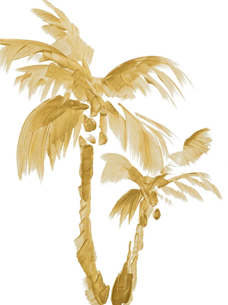 Gold Palms II art print by Lanie Loreth for $57.95 CAD