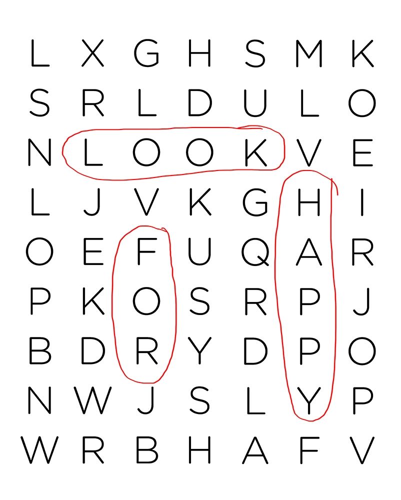 Crossword Puzzle I art print by Anna Quach for $57.95 CAD