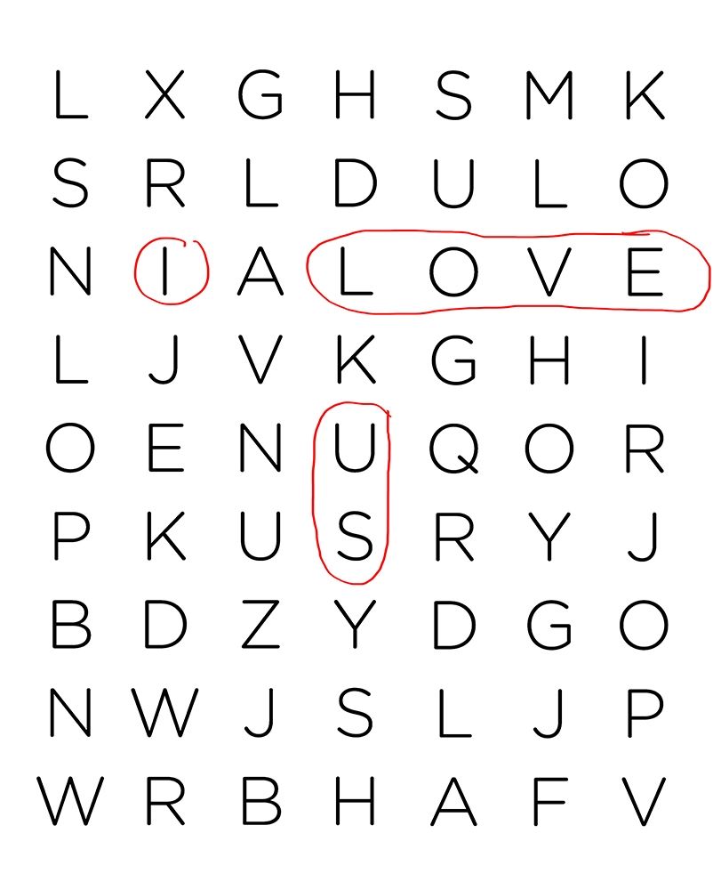 Crossword Puzzle II art print by Anna Quach for $57.95 CAD