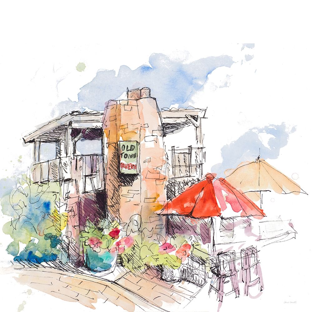 Old Town Tavern art print by Lanie Loreth for $57.95 CAD