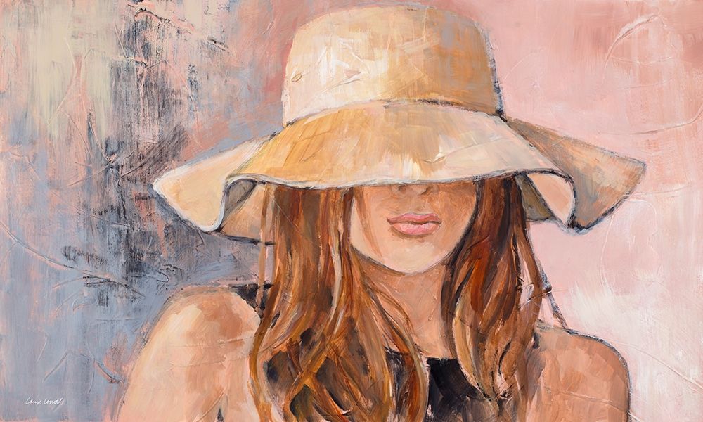 Woman in Hat art print by Lanie Loreth for $57.95 CAD