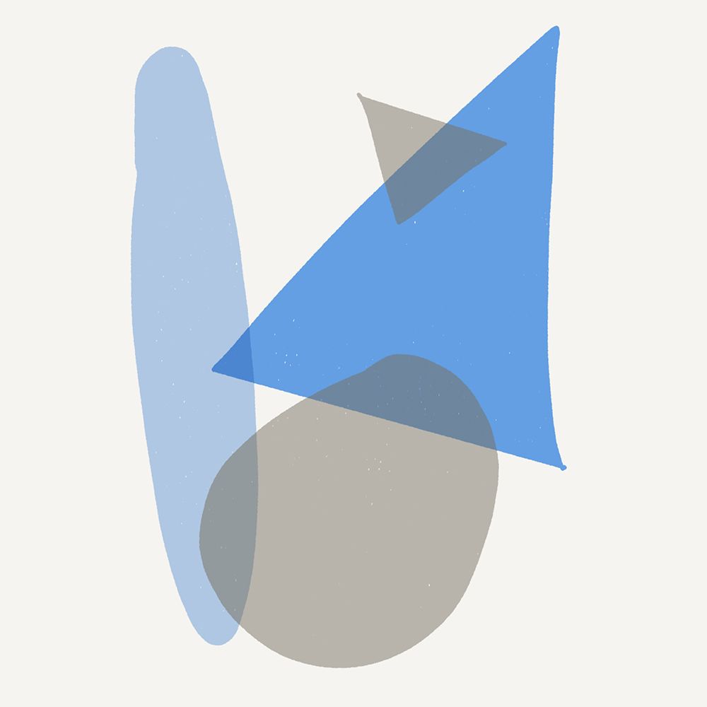 Mindful Blue II art print by Susan Bryant for $57.95 CAD