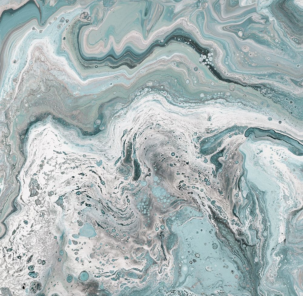 Deep Teal Sea art print by Julie DeRice for $57.95 CAD