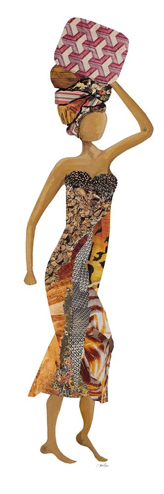 Xhose Woman of Pottery II art print by Gina Ritter for $57.95 CAD