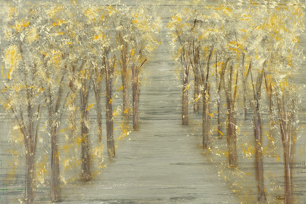 Gold Forest art print by Roberto Gonzalez for $57.95 CAD