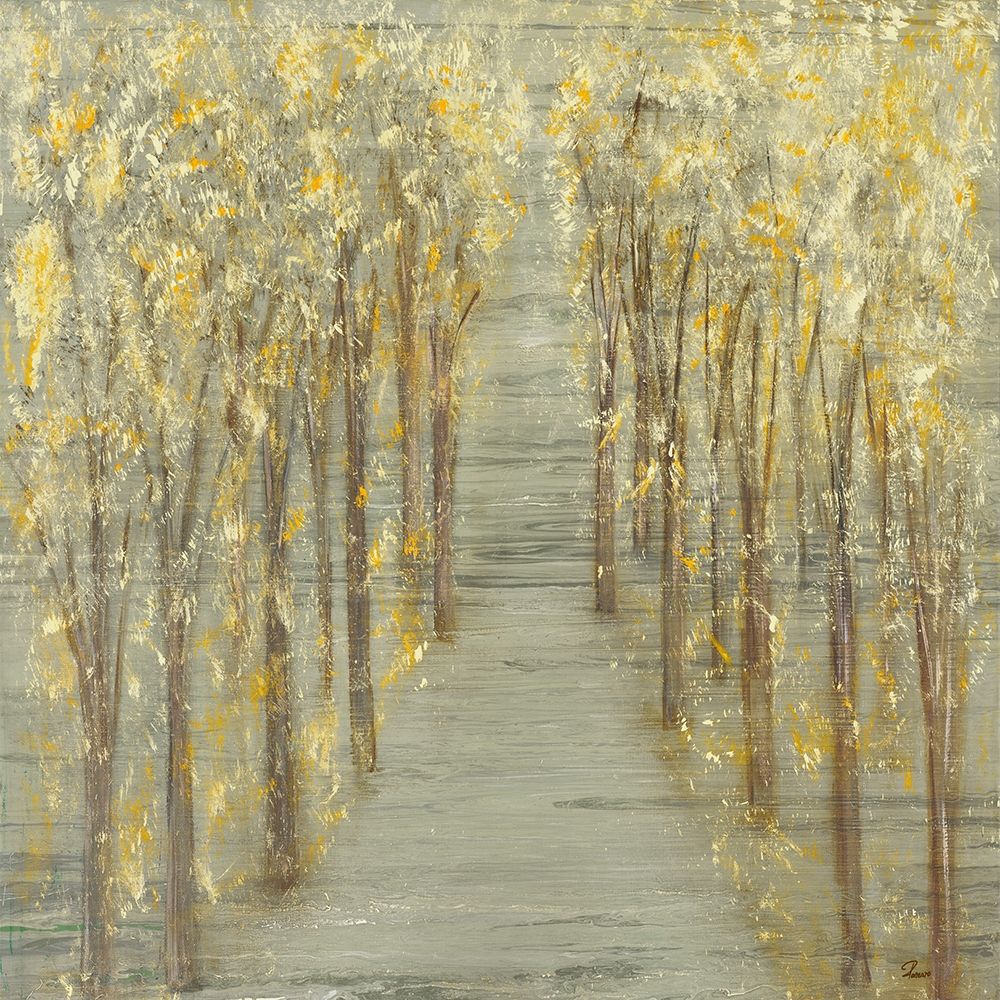 Gold Forest art print by Roberto Gonzalez for $57.95 CAD