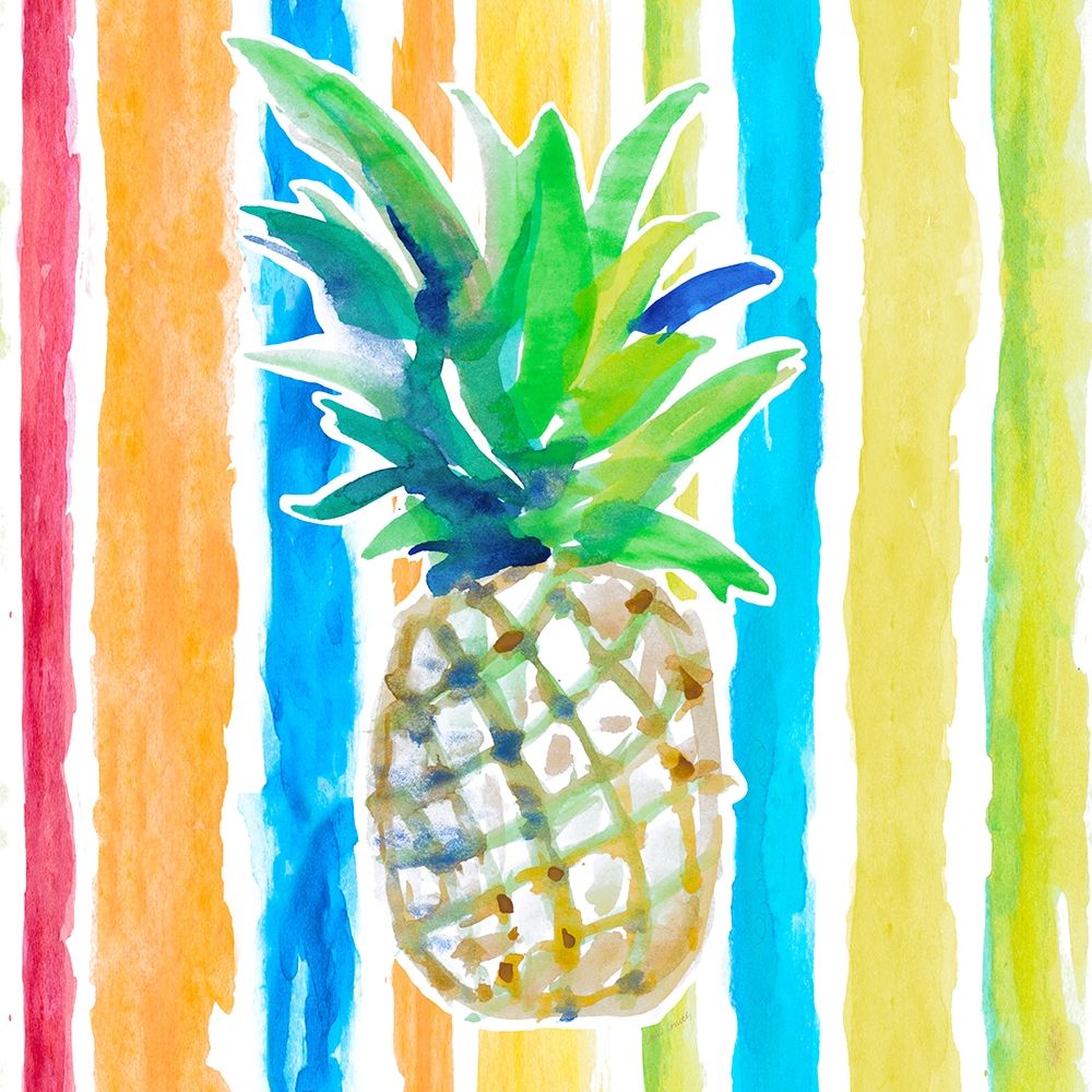 Vibrant Pineapple II art print by Lanie Loreth for $57.95 CAD