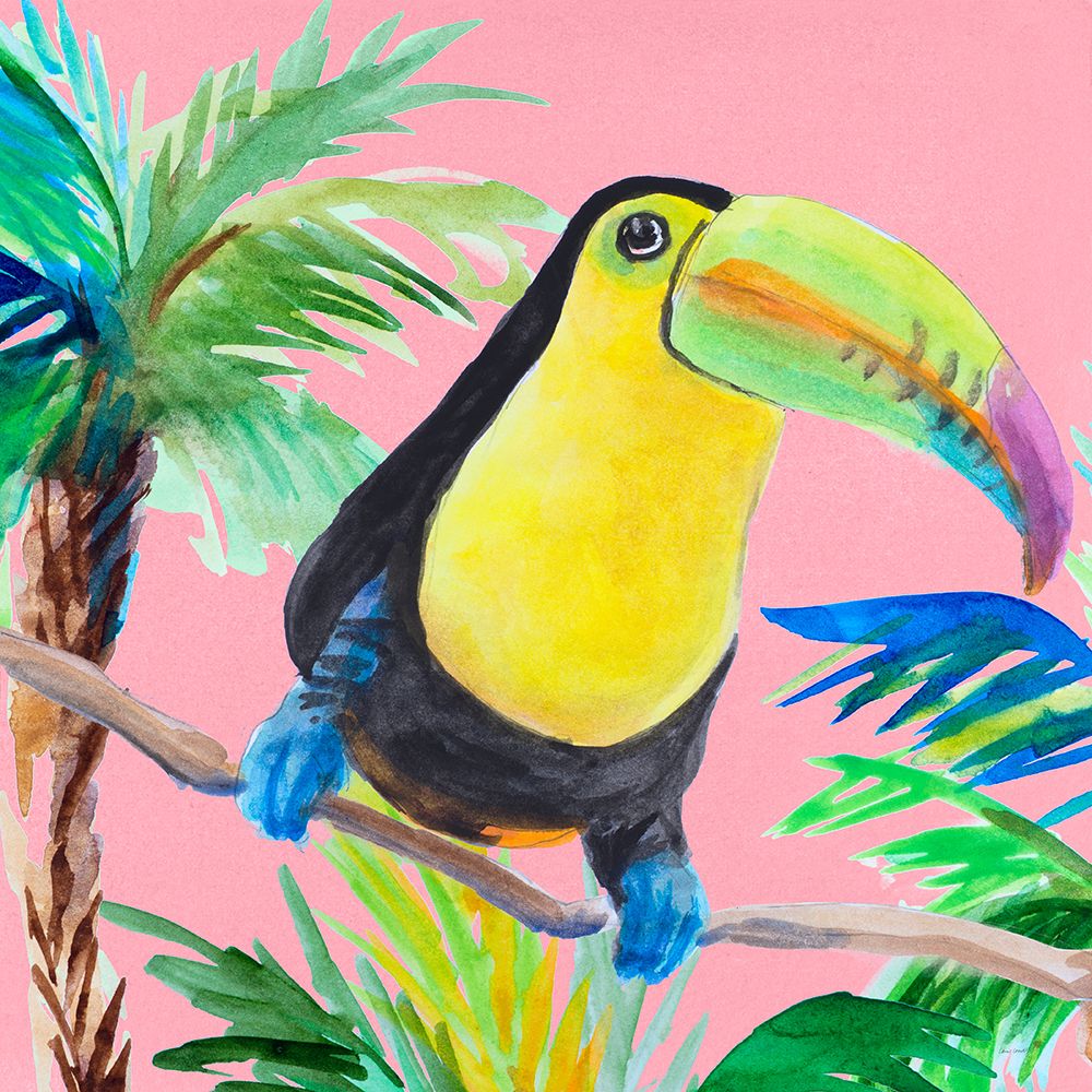 Tropical Tucan II art print by Lanie Loreth for $57.95 CAD