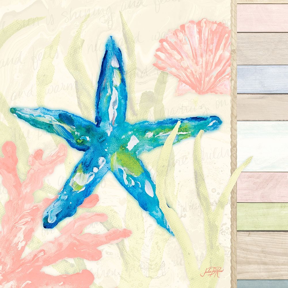 Pastel Coastal III art print by Julie DeRice for $57.95 CAD