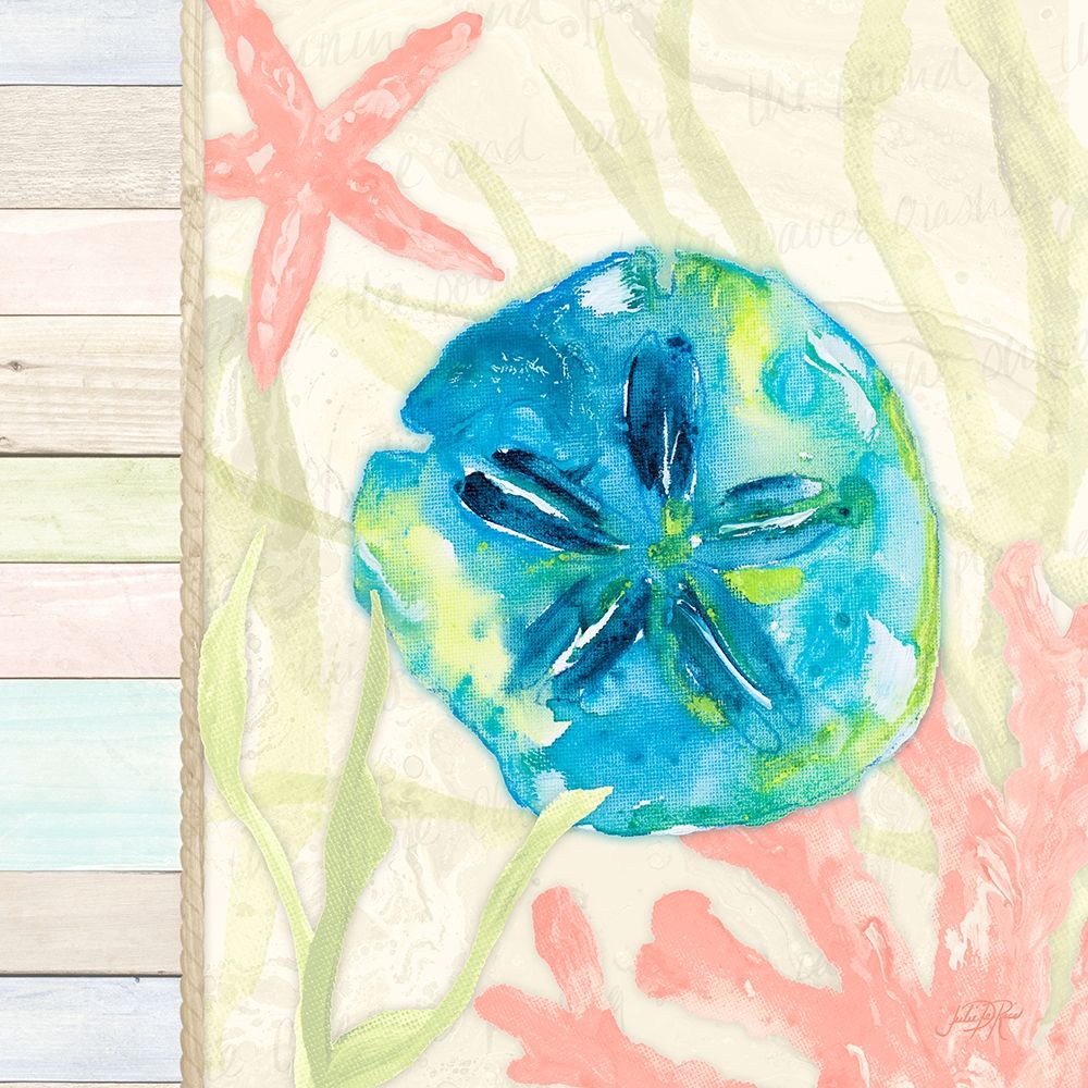 Pastel Coastal I art print by Julie DeRice for $57.95 CAD