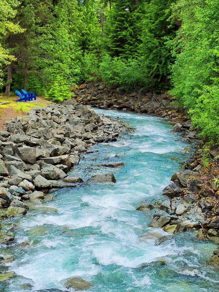 Countryside River art print by Gail Peck for $57.95 CAD