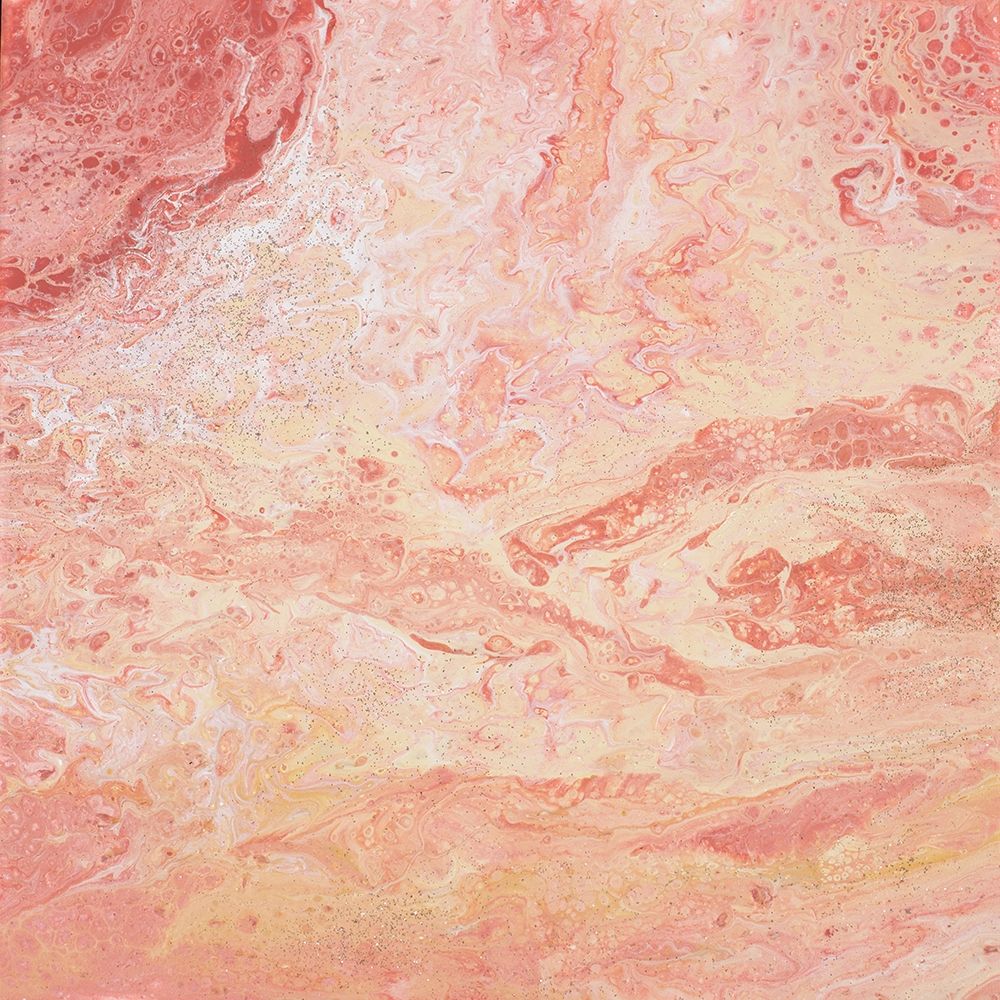 Modern Peach Flow II art print by Tiffany Hakimipour for $57.95 CAD