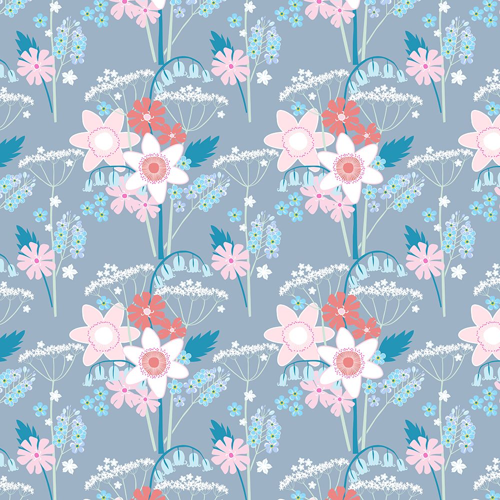 Hedgrow Lane Pattern art print by Sarah Gardner for $57.95 CAD