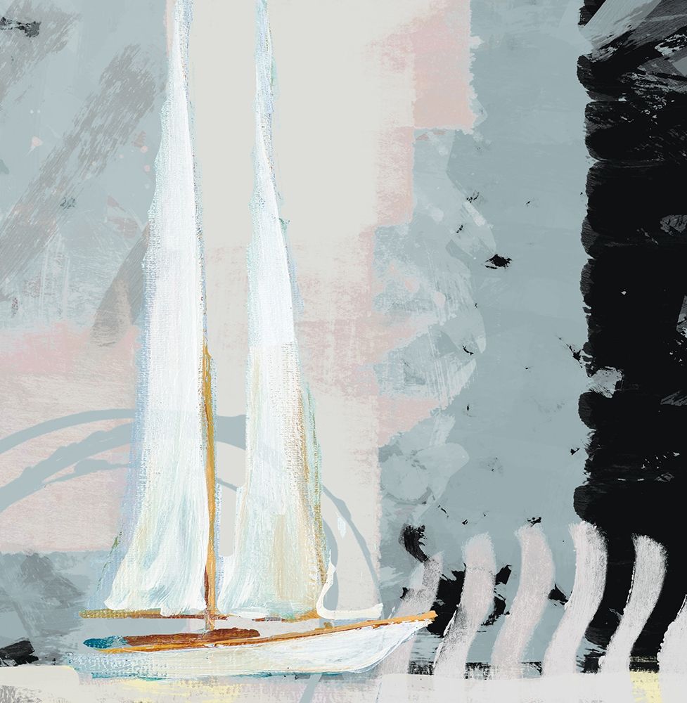 Boat Sailing II art print by Dan Meneely for $57.95 CAD